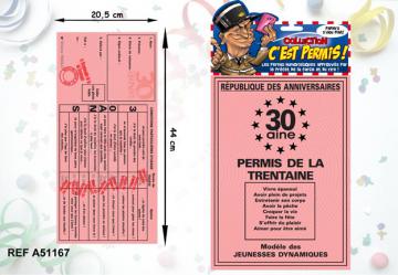 Permis de la 30aine
