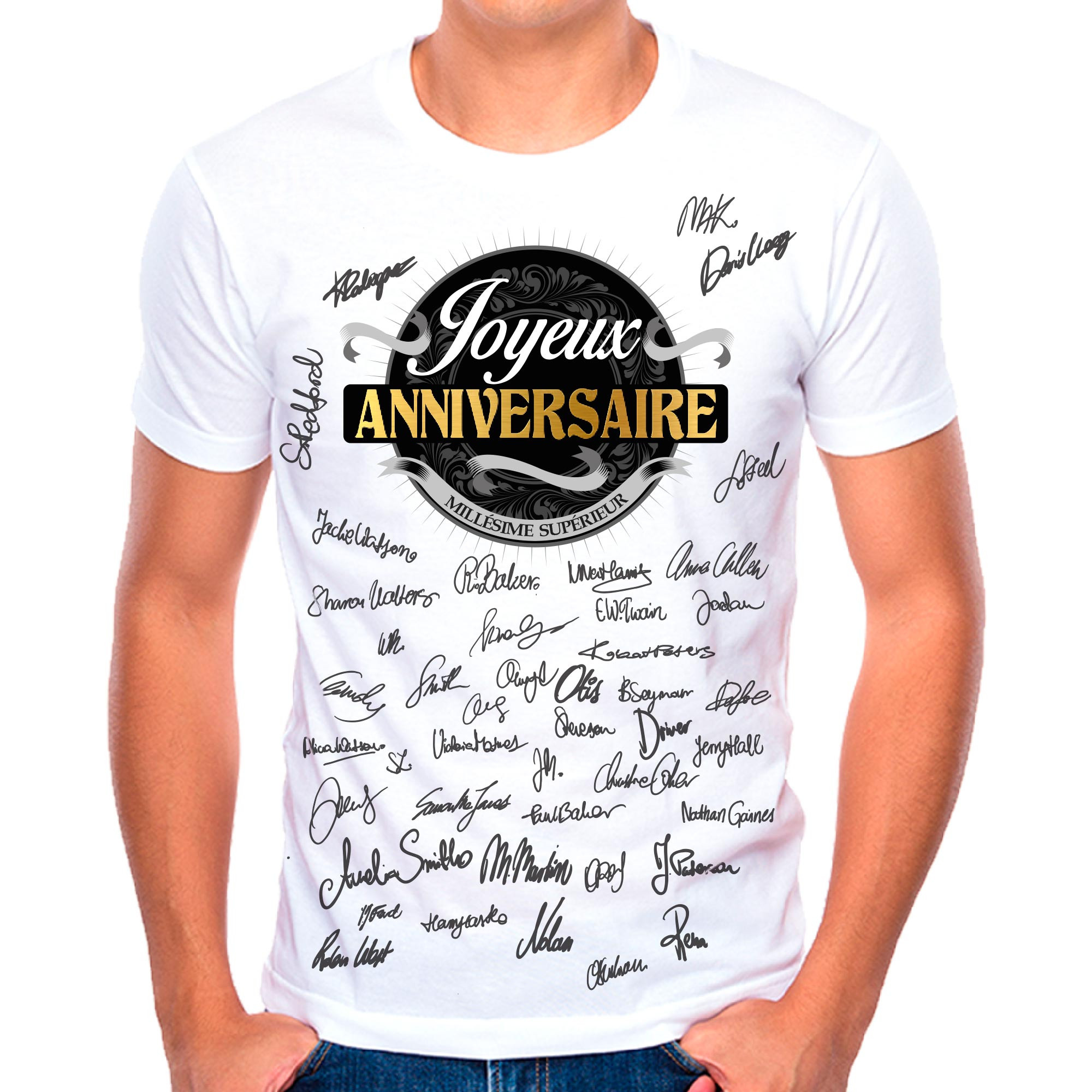 Tee shirt anniversaire en quarantaine 2025